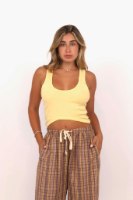 Wave tank top