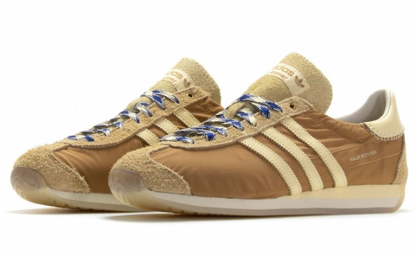 נעלי אדידס Adidas Wales Bonner Country חום טאן