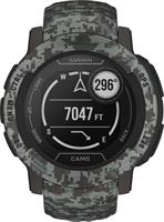 שעון חכם גרמין אינסטינקט 2 קאמו  Garmin Instinct 2 CAMO 45mm Rugged GPS
