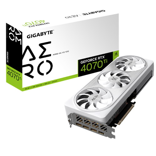 כרטיס מסך Gigabyte RTX 4070 Ti AERO OC V2 12GB