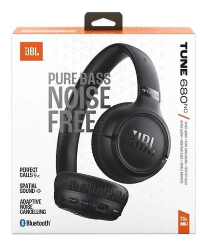 אוזניות JBL TUNE 680NC - קשת בלוטוס איכותיות עם ביטול רעשים אדפטיבי