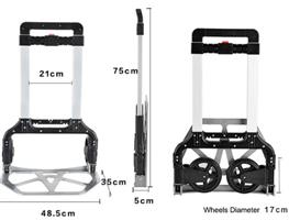 עגלה מתקפלת רב־שימושית מבית גלאמפ Glamp FHT150