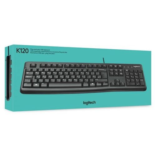 מקלדת חוטית LogiTech K120