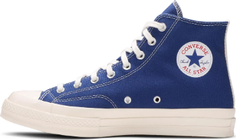 Comme des Garçons PLAY x Chuck 70 High Blue Quartz