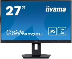 מסך מחשב IIYAMA 27" PROLITE WQHD W/SPEAKERS IPS MONITOR