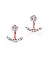 Bell Earrings Rose Gold
