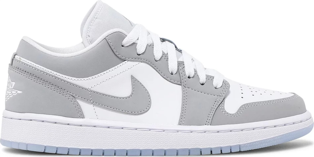 Wmns Air Jordan 1 Low White Wolf Grey