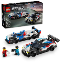 לגו ספיד - מכוניות מירוץ - LEGO SPEED 76922 BMW M4 GT3 And BMW M Hybrid V8
