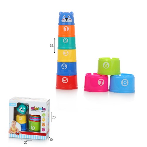 מגדל 8 כוסות