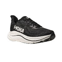 HOKA CLIFTON WIDE 10 נעלי ספורט גברים הוקה קליפטון 10 רחבות בצבע שחור/לבן