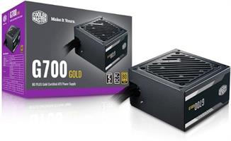 ספק כוח Cooler Master G700 GOLD 80 Plus GOLD 120MM Fan