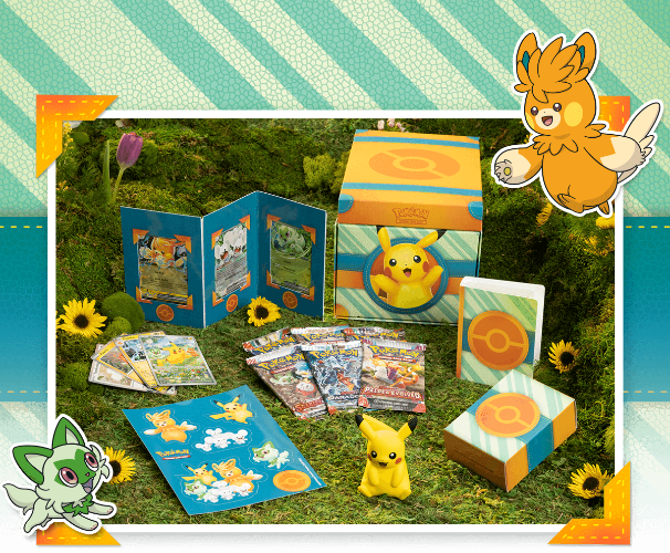 מארז תיבת הרפתקאות של פלדאה POKEMON TCG: PALDEA ADVENTURE CHEST