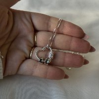 שרשרת לב חלול |חריטה