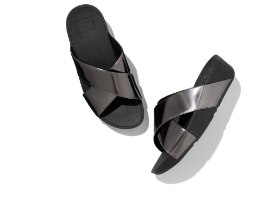 לולו קרוס שחור לק פיטפלופ FITFLOP