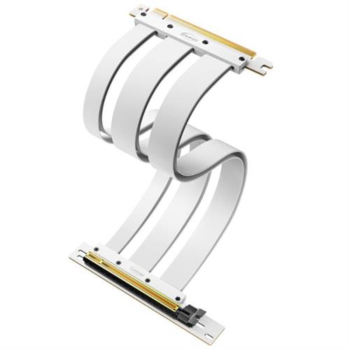 כבל לכרטיס מסך Antec PCIE 4.0 Riser Cable White