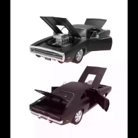 ג'אדה מהיר ועצבני דודג' צ'ארג'ר שחור - JADA FAST FURIOUS DOM'S 1970 Dodge  Charger 1:32