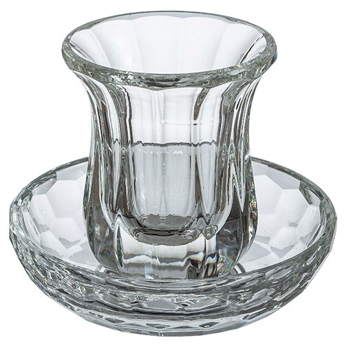 Crystal Kiddush Cup 9 Cm- Without Stem