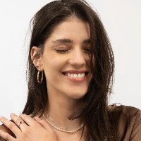 עגילי חישוק 3.6 ס"מ 2.95 מ"מ עובי