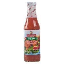 רוטב צ'ילי מתוק ללא גלוטן וללא תוספת סוכר 280 מ"ל - Mae Ploy