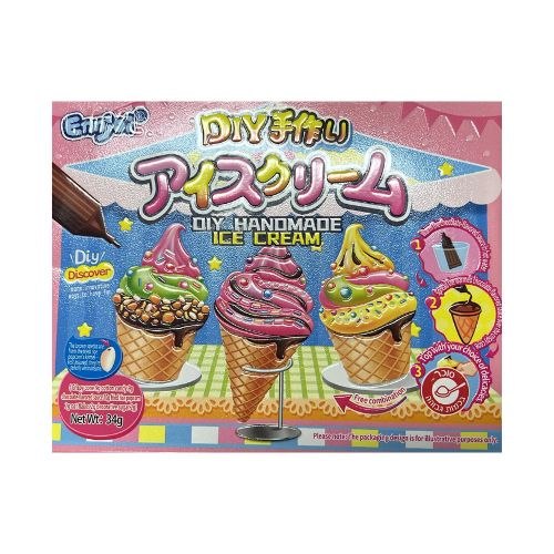 ערכה DIY להכנת ממתק בצורת גלידה 🍦 34 גרם