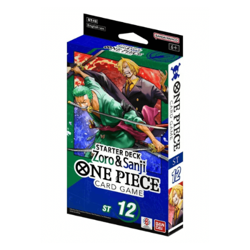 One Piece TCG: Zora & Sanji Starter Deck (ST-12) וואן פיס קלפים מקוריים חבילת מתחילים