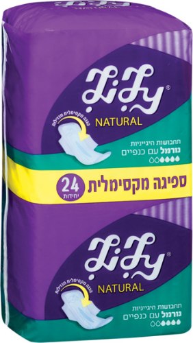 תחבושות לילי נורמל עם כנפיים