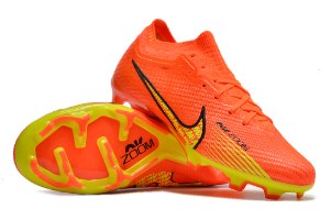 נעלי כדורגל מקצועיות נייק כתום צהוב Nike Air Zoom Mercurial Vapor IX Elite FG