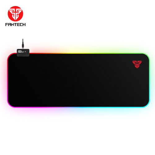משטח גיימינג לעכבר FANTECH MPR800s Black FIREFLY RGB