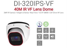 מצלמת כיפה PROVISION IP DI-320IPS-VF POE IP67 40M IR SD Support