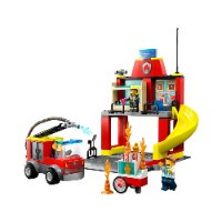 לגו סיטי - תחנת כיבוי ומשאית - LEGO 60375