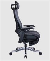 מבט צדדי של כיסא מנהלים ארגונומי Miracase ManagerErPro עם מושב מרופד ונעים