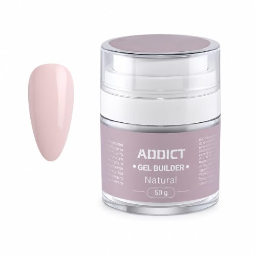 ג'ל בנייה 50 גר' ADDICT NATURAL