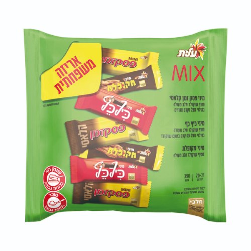 מארז מיקס חטיפי שוקולד 21 יחידות