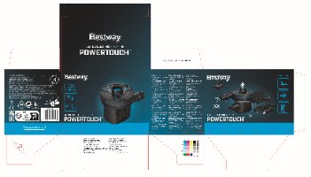 משאבה חשמלית משולבת לבית ולרכב AC/DC לניפוח מזרונים 62255 מבית Bestway