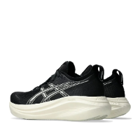 Asics Gel Nimbus 27 Men 2E Black Lake Grey נעלי ריצה אסיקס נימבוס רחבות לגברים צבע שחור אפור
