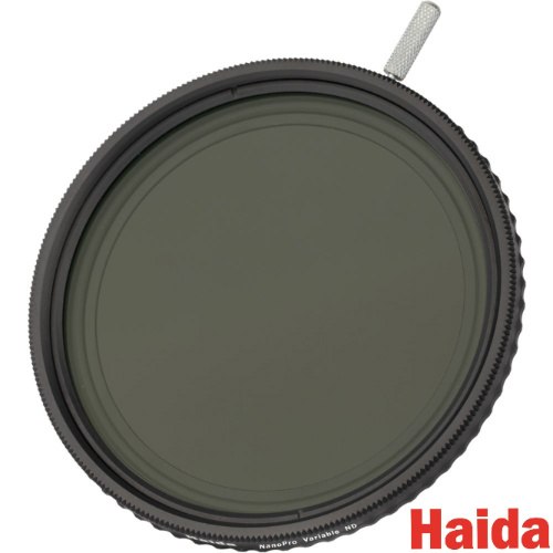 Haida 58mm NanoPro Variable Neutral Density 1.2 to 2.7 Filter (4 - 9 Stop) פילטר משתנה
