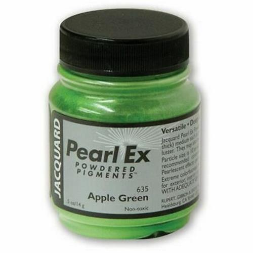 אבקת פיגמנט פרל אקס צבע ירוק תפוח #635