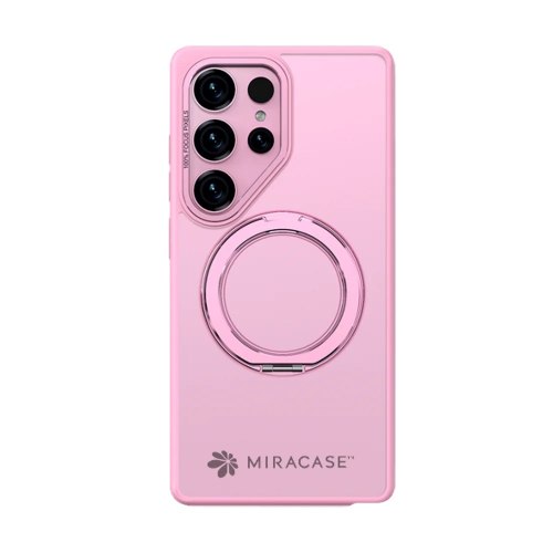 כיסוי ורוד עבור Miracase Miraring Samsung S25 Ultra