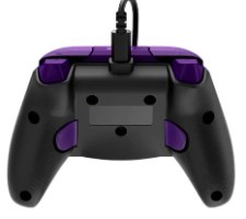 בקר משחק חוטי Turtle Beach Rematch Advanced Wired Purple Fade – גב הבקר השחור-סגול עם כבל