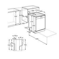 מדיח כלים רחב AEG FFB52910ZM