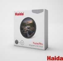 Haida NanoPro Magnetic ND3.0 10 stop Filter with Adapter Ring (77mm) פילטר 10 סטופ ND מגנטי עגול