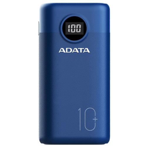 ADATA AP10000QCD 10,000mAh Power Bank USB Blue