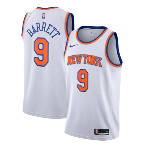 New York Knicks Nike Association Swingman Jersey - RJ Barrett