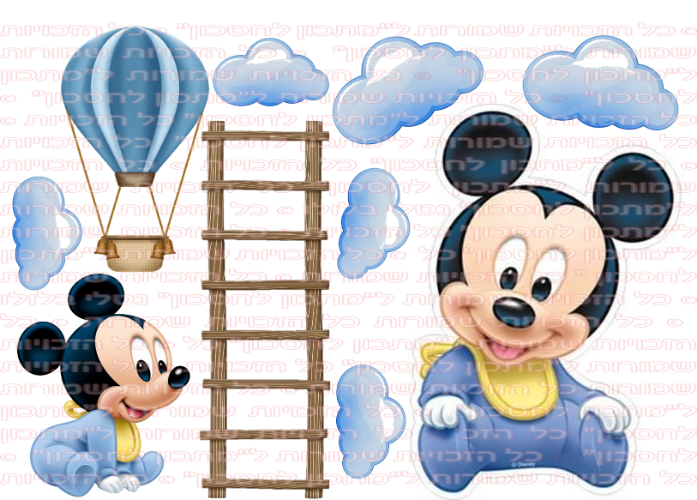 מיקי מאוס  בייבי כדור פורח A1