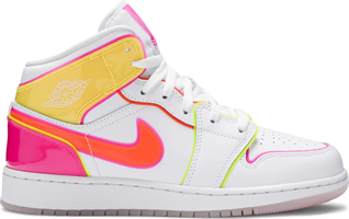 Air Jordan 1 Mid SE GS Edge Glow