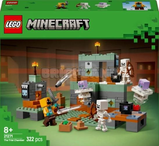 לגו Minecraft חדר האתגרים 21271