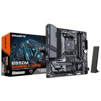 לוח Gigabyte B550M GAMING X WIFI6 AM4 DDR4 Micro-ATX