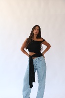 חולצת לימה- שחורה