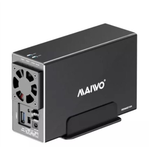 מארז חיצוני ל-2 דיסקים MAIVO HDD 3.5 DUAL BAY USB3.2 RAID
