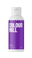 צבע מאכל ג׳ל קולור מיל PURPLE סגול- 100 מ״ל - כשר